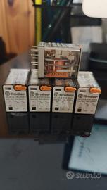 Relè ad innesto 230 V/AC 10 A 2 scambi 1 set 5 PZ