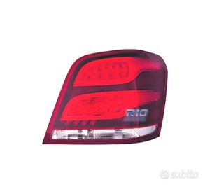 FANALE DX A LED MERCEDES GLK X204 12-15 ROSSO