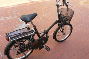 Bici con motore a scoppio