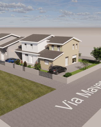 POLESELLA, NUOVE VILLETTE TRIFAMILIARI