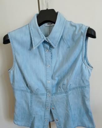 Camicia Jeans Moschino 