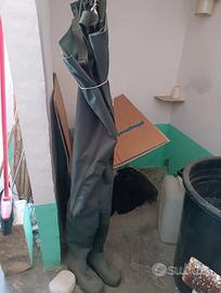 stivali a coscia di plastica