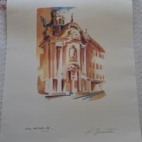Litografia Originale ‘80 - Maestro Franco Bonetti