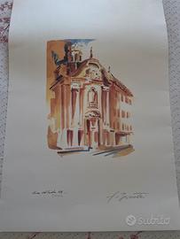 Litografia Originale ‘80 - Maestro Franco Bonetti