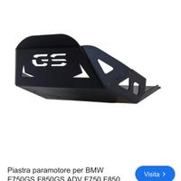 Piastra paramotore bmw