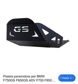 Piastra paramotore bmw