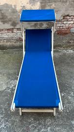 Lettino mare vintage