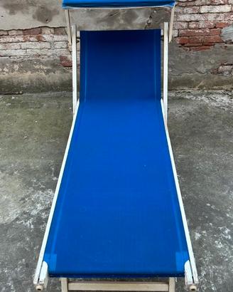 Lettino mare vintage