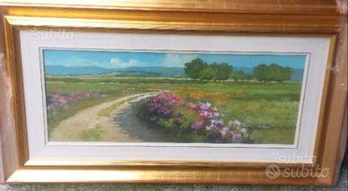 quadro a olio di Lombardo  Spartaco 