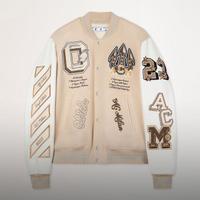 AC Milan X Off-White™ Varsity Jacket 2022 Limited