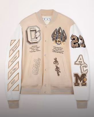 AC Milan X Off-White™ Varsity Jacket 2022 Limited