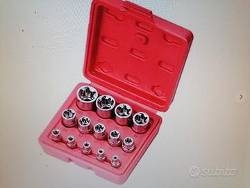set chiavi a bussola torx 
