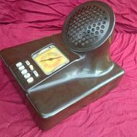 vintage radio Phonola Castiglioni verde no Balilla