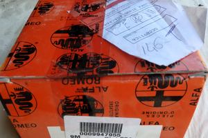 Pattini pastiglie freno anteriori alfa romeo 146 t