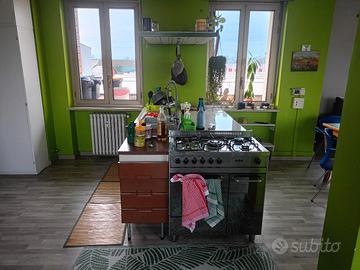 Cucina a Isola (Piano Cottura + Lavello, piano lav