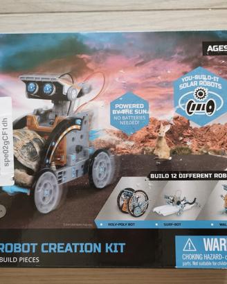 kit crea robot solare