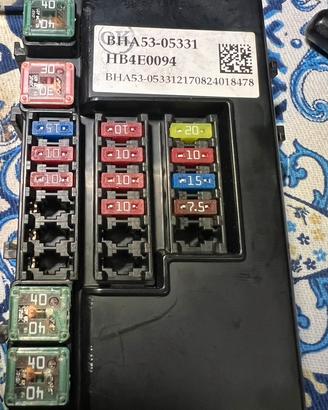 Relè' ventola i10 PCB BLOCK ASSY 91953B4030