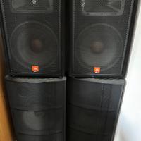 Casse JBL Serie JRX100 + Serie M355 II