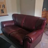 Divano in cuoio vintage