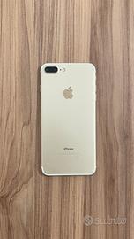 IPhone 7 plus gold,128 GB excellent condition.
