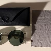 Ray Ban 3447 round metal pari al nuovo