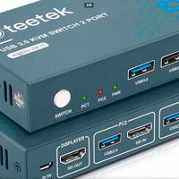 KVM Switch 2 entrate HDMI ed un uscita DisplayPort