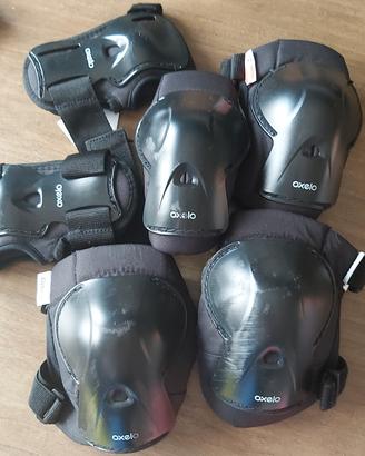 kit protezioni skateboard