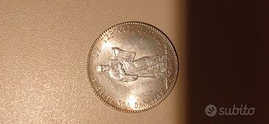  5 lire 1898 Sanmarino arg.900 errore conio