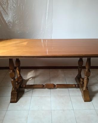 Tavolo artigianale da restaurare (TARLATO)
