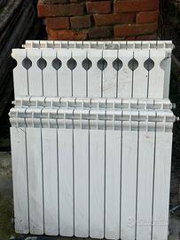 4 termosifoni in alluminio