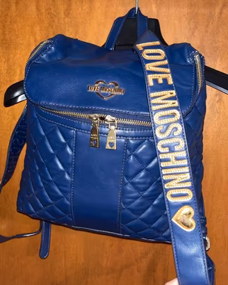 LOVE MOSCHINO Borsa Zaino donna Colore blu