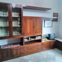 parete attrezzata in legno massello ritiro a domic