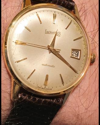 Eberhard  Day just  1964   oro 18 kt  ref. 26002