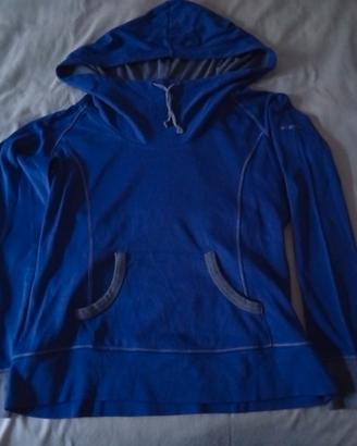Felpa Columbia donna L (veste uomo S/XS)