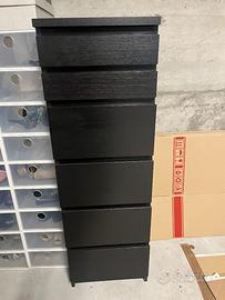 Cassettiera Ikea Malm 6 cassetti