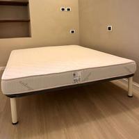 Rete a doghe con materasso 1 piazza e mezza