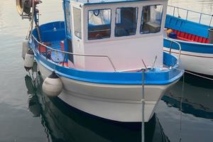 Barca licenza da pesca in Vetroresina