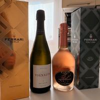 Astucci Ferrari Trento Perlé e Vini veneti