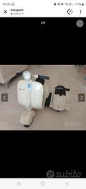 Paggio vespa con sidecar small elettrica 6v