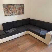 Divano letto angolare 6 posti con contenitore