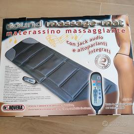 materassino massaggiante Rovera con casse audio