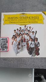 disco LP 33 HAYDN SYMPHONIES n. 44 e 77