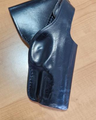 Fondina x cintura Vega Holster P155 serie P1 cuoio