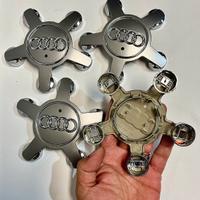 Quattro Copri Mozzi ruota auto per Audi 135 mm