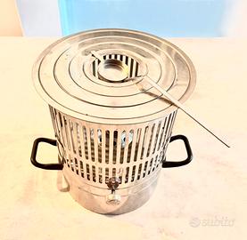 Fornello da fonduta in acciaio inox