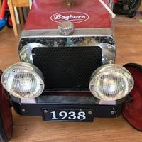 auto pedali pompieri baghera metallo