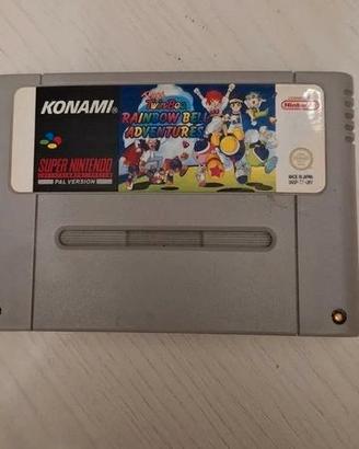 Pop'n Twinbee Super Nintendo snes gioco retrogame