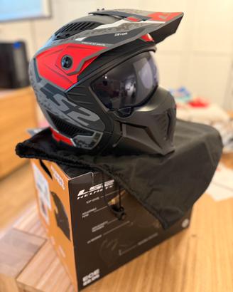 NUOVO- CASCO LS2 DRIFTER TG XS