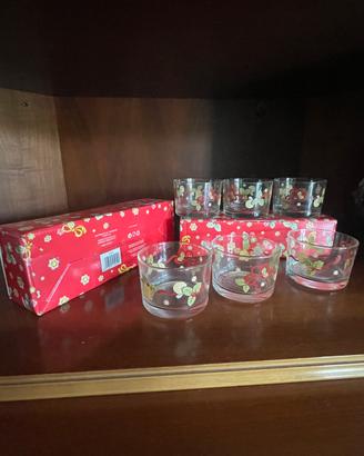 THUN Set 3 Bicchieri NataliziOriginaliScatolaNuovi