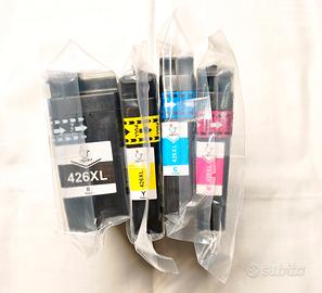 4 cartucce LC426XL per Brother